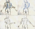 Overlapping poses